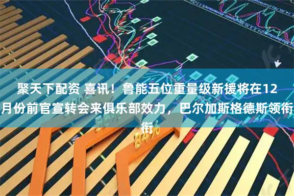 聚天下配资 喜讯！鲁能五位重量级新援将在12月份前官宣转会来俱乐部效力，巴尔加斯格德斯领衔